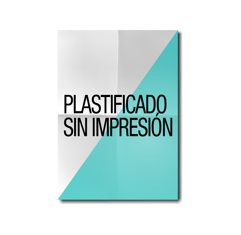 Plastificado (sin impresión)