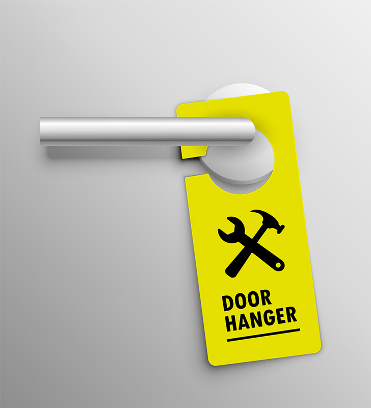 Door Hanger Print PV