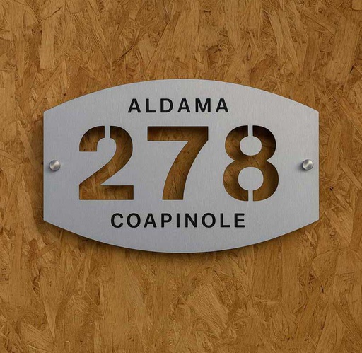Placa Residencial